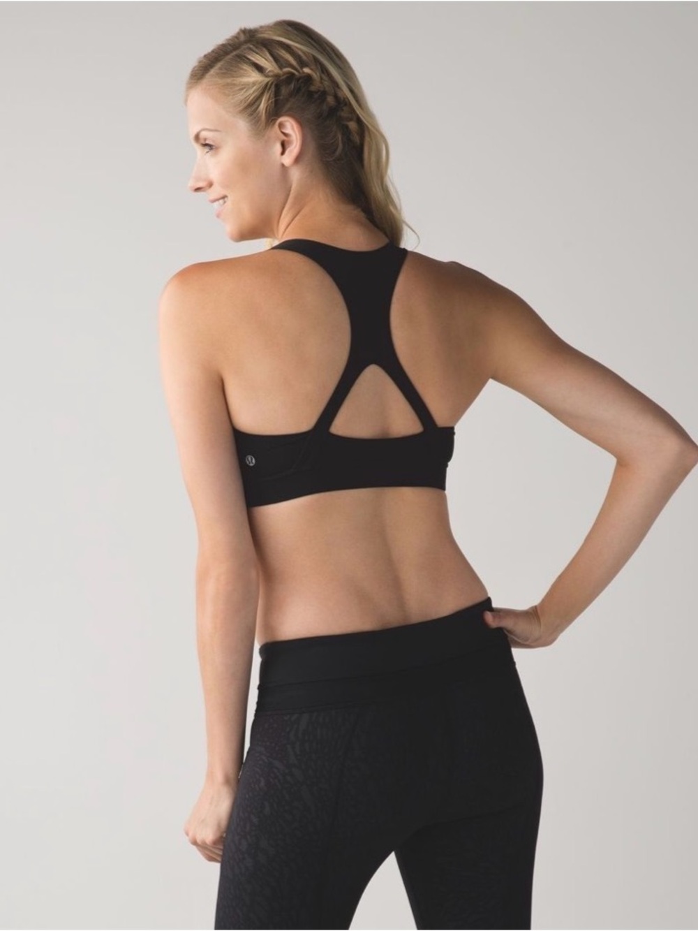 Lululemon 50 Rep Bra Black Size 8